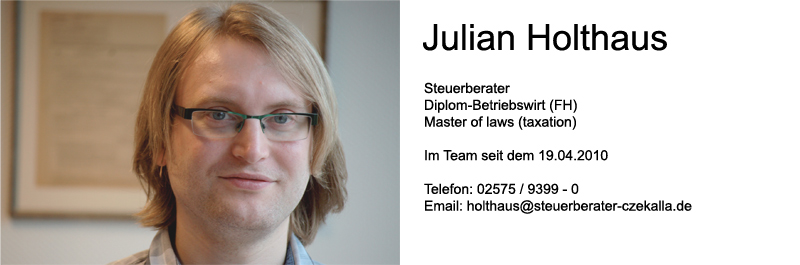 JULIAN HOLTHAUS
